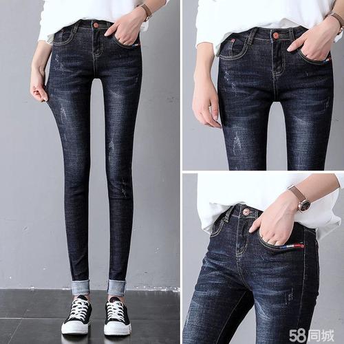 批發牛仔褲貨源工廠供應淘寶訂單爆款女裝牛仔褲 - 丹江口服裝/鞋帽