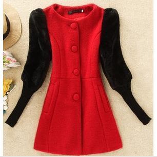 修身泡泡袖毛呢羊絨呢外套【價(jià)格_ 廠家_報(bào)價(jià)_批發(fā)】_星子縣佐登奴羽絨服裝廠&ndash;中國網(wǎng)庫